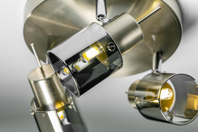 Decor Таванна осветителна арматура ARALIA AC220-240V 50/60 Hz G9 макс.20W * 3 IP20 тройно черна 1208963812