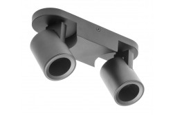 Decor Таванна лампа BLINK II макс. 250V 50/60 Hz GU10 макс. 20W*2 IP20 Двойно черна. 1208963846