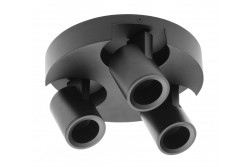 Decor Таванна лампа BLINK II макс. 250V 50/60 Hz GU10 макс. 20W*3 IP 20 тройно черна 1208963848