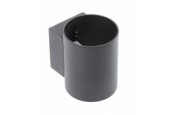 Decor Стенен монтаж CAMPIONE алуминий G9 IP20 макс. 40W IP20 кръгъл черен. 1208963851