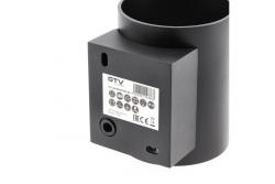 Decor Стенен монтаж CAMPIONE алуминий G9 IP20 макс. 40W IP20 кръгъл черен. 1208963851