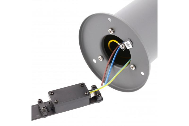 Decor Градинско осветително тяло CORTA-P 40 E27 MAX.25W IP44 AC220-240V 50-60Hz стълб антрацит 1208963860