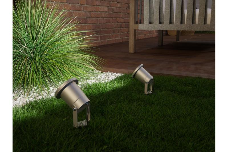 Decor Градинско осветително тяло DIEGO GU10 MAX. 35W IP65 AC220-240V 50/60Hz сиво 1208963866