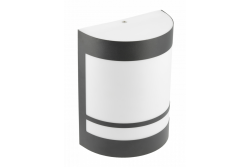 Decor ESO стенен светлинен корпус E27 MAX. 11W IP54 AC220-240V 50/60Hz черен 1208963873