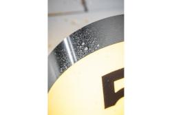 Decor ESO стенен светлинен корпус E27 MAX. 11W IP54 AC220-240V 50/60Hz неръждаема стомана 1208963874