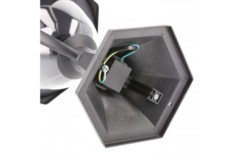 Decor Градинска лампа GRANDE-P 31 E27 MAX.60W IP54 AC220-240V 50-60Hz пост черен 1208963886