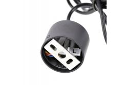 Decor Висяща осветителна тяло LAGOS GU10 алуминий IP20 макс. 20W черно 1208963909