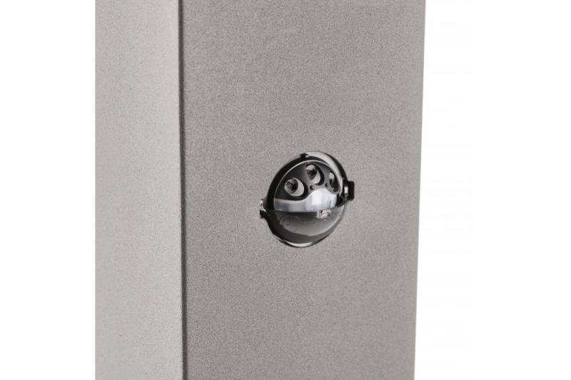 Decor Градинска луминера LARGO-P PIR 50 E27 MAX.15W IP44 AC220-240V 50-60Hz пост графит 1208963920