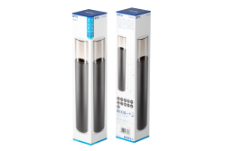 Decor Градинска луминера MEDIO-P 50 E27 MAX.15W IP54 AC220-240V 50-60Hz пост графит 1208963939