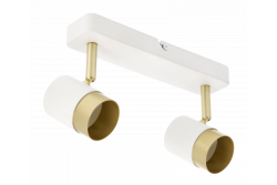 Decor Таванна лампа ORIO алуминий 24.0x5.5x14.0 IP20 2*GU10 макс. 50W кръгла бяла 1208963964