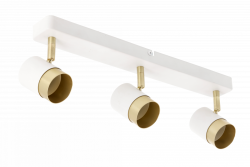 Decor Таванна лампа ORIO алуминий 43.0x5.5x14.0 IP20 3*GU10 макс. 50W кръгла бяла 1208963966