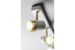 Decor Таванна лампа ORIO алуминий 43.0x5.5x14.0 IP20 3*GU10 макс. 50W кръгла бяла 1208963966