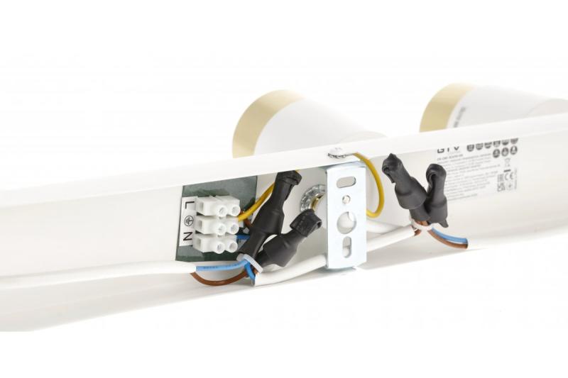 Decor Таванна лампа ORIO алуминий 43.0x5.5x14.0 IP20 3*GU10 макс. 50W кръгла бяла 1208963966