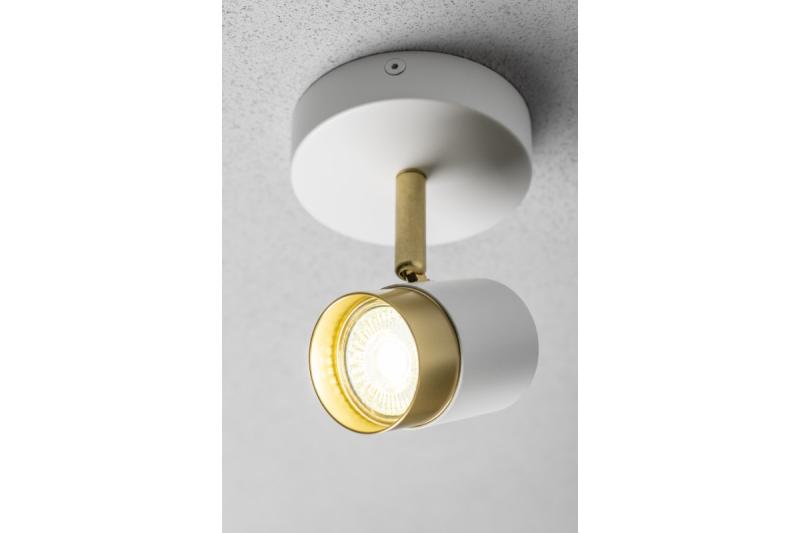 Decor Таванна лампа ORIO алуминий 11.6x5.6x11.5 IP20 1*Gu10 макс. 50W кръгла бяла 1208963968