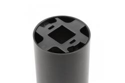 Decor Светлинно тяло за таван RESTO PC φ80x125mm IP20 максимум 20W кръгло черно. 1208963985