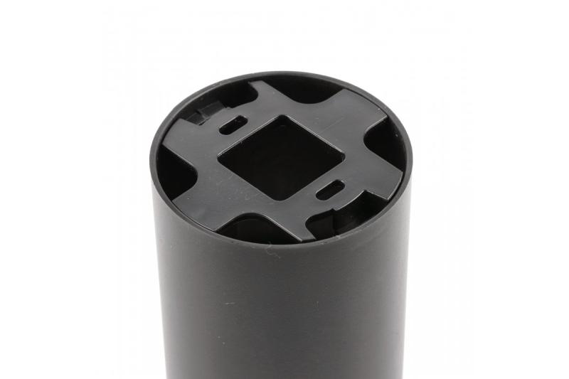 Decor Светлинно тяло за таван RESTO PC φ80x125mm IP20 максимум 20W кръгло черно. 1208963985