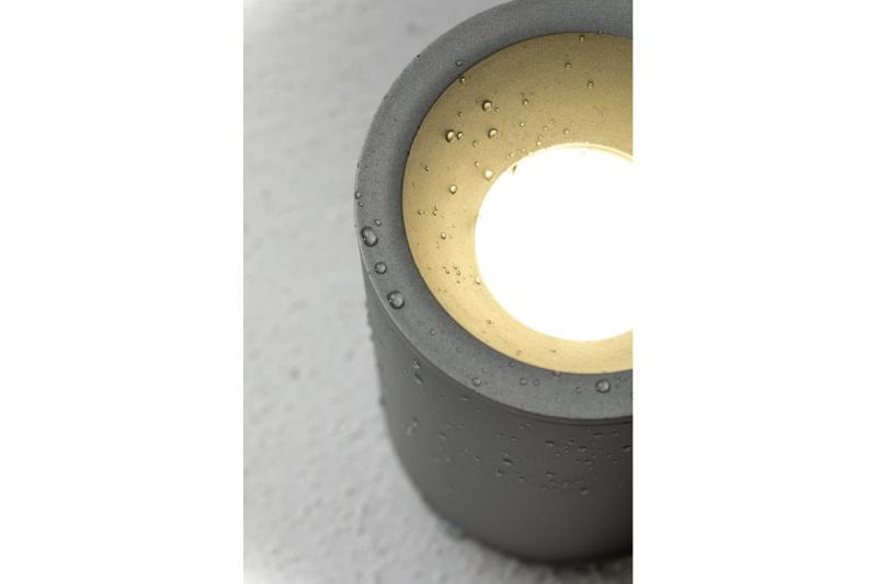 Decor SENSA AQUA таванна лампа алуминий 85x115 IP54 максимум 50W кръгла сива 1208964008