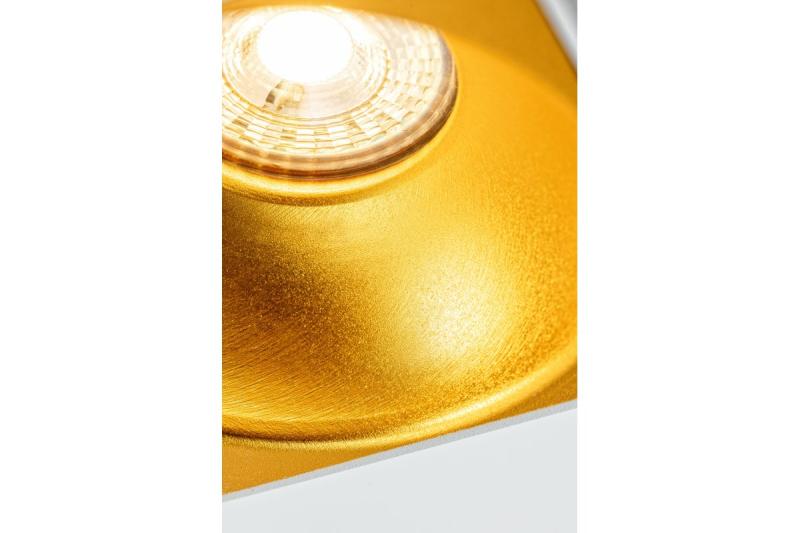 Decor Таванна осветителна апаратура TENSA алуминиева. 90x90x140 IP20 GU10 квадратна бяла. 1208964021