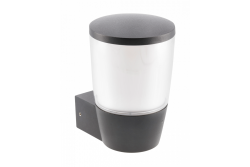 Decor Градинска лампа TORA-AU E27 MAX.15W IP54 AC220-240V 50-60Hz, черна, за монтаж на стена. 1208964023