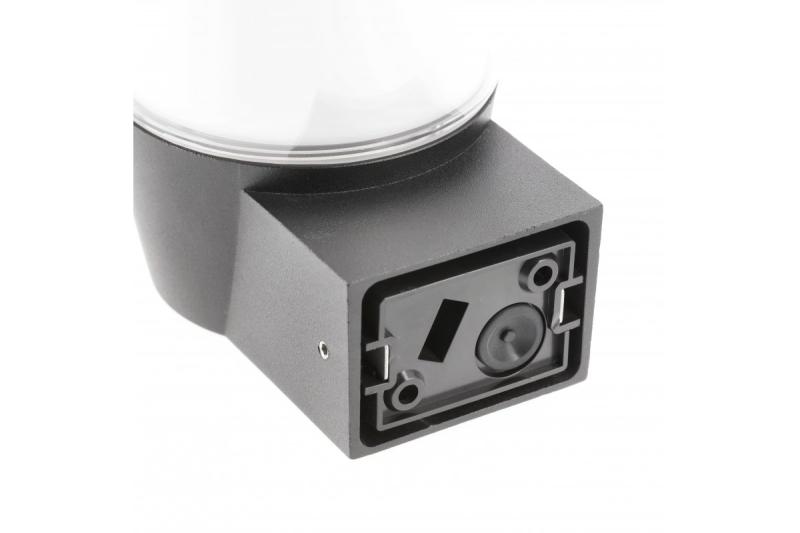 Decor Градинска лампа TORA-AU E27 MAX.15W IP54 AC220-240V 50-60Hz, черна, за монтаж на стена. 1208964023