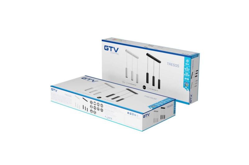 Decor TRESOS висяща лампа 3xGU10 алуминий IP20 макс. 3x20W 1208964028