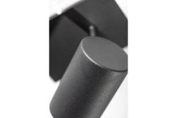 Decor Таванна лампа VENETO IP20 макс. 20W 1 x GU10 кръгла черна. 1208964036