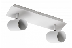 Decor Таванна лампа VENETO IP20 макс. 20W 2 x GU10 кръгла бяла 1208964037