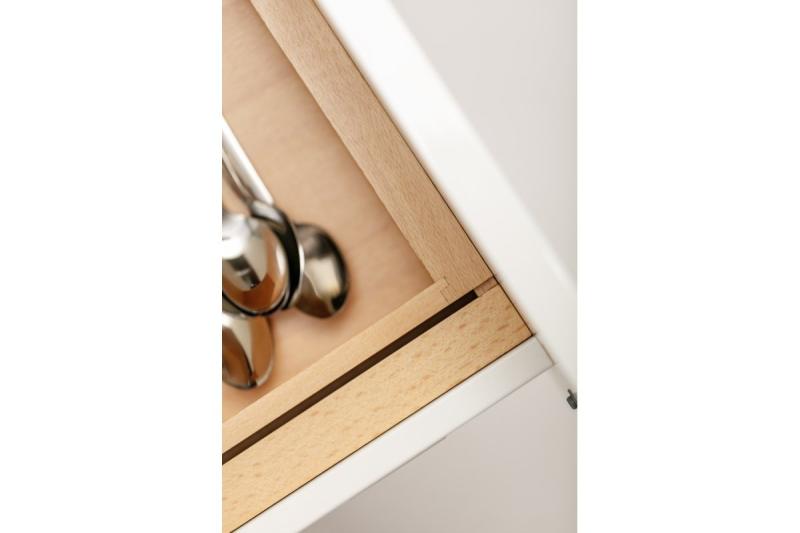 Декор Кътле Поставки за прибори Регулируема вложка за шкафове 400-600 мм Цвят Бук 1208966289