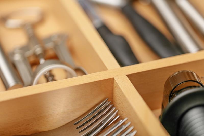 Декор Кътъл Прибори за хранене Кухня Регулируем Органайзер за прибори 1208966292