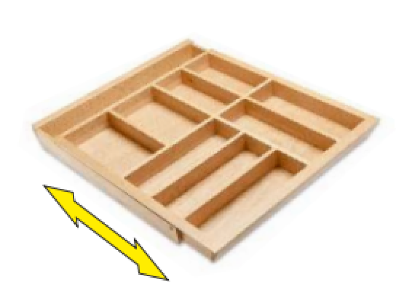 Декор Кътъл Прибори за хранене Кухня Регулируем Органайзер за прибори 1208966292