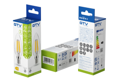 LED ИЗТОЧНИК НА СВЕТЛИНА, ФИЛАМЕНТ, A-G, C35, 4000K, E14, 5,8W, AC220-240V, 360°, 640lm, 50mA 1208966965