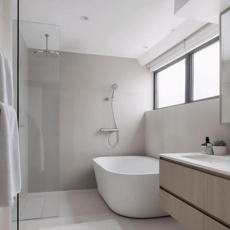 Ватереволюция Flow термостат за душ с душ комплект кръгъл неръждаема стомана T140TNRIE