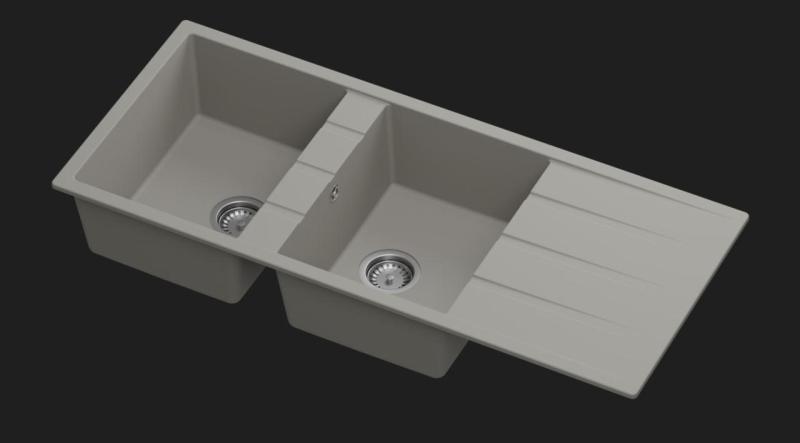 GraniteMy Universal Мостра кварцов гранит цвят TAUPE, сиво 1208967247