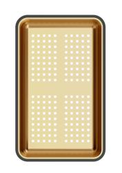 Quadri меден контейнер за отпадъци 38x23 см за мивки Newport 1208967505