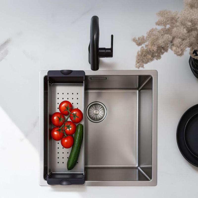 Pure.Sink Prestige контейнер за мивка от неръждаема стомана PPGCL40-02