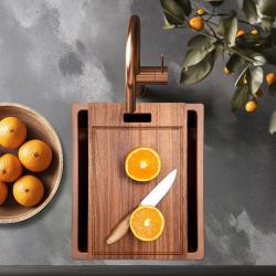 Pure.Sink Prestige дъска за рязане дърво PPGCB40-23