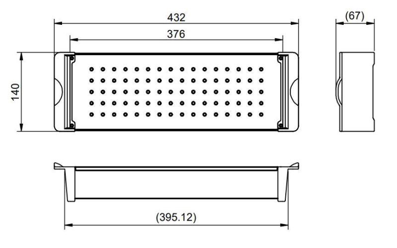 Pure.Sink Prestige контейнер за мивка Злато PPGCL40-60