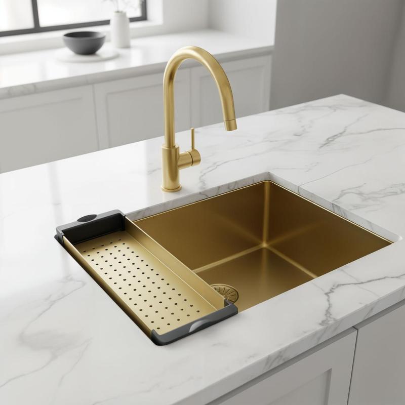 Pure.Sink Prestige контейнер за мивка Злато PPGCL40-60
