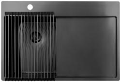 Pure.Sink Prestige ролка за мивка Gun Metal PPGRM40-61