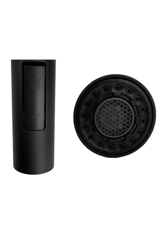 Кухненски смесител Pure.Sink Elite Steel Stream-S матово черно с изтеглящ се чучур PS8045-10