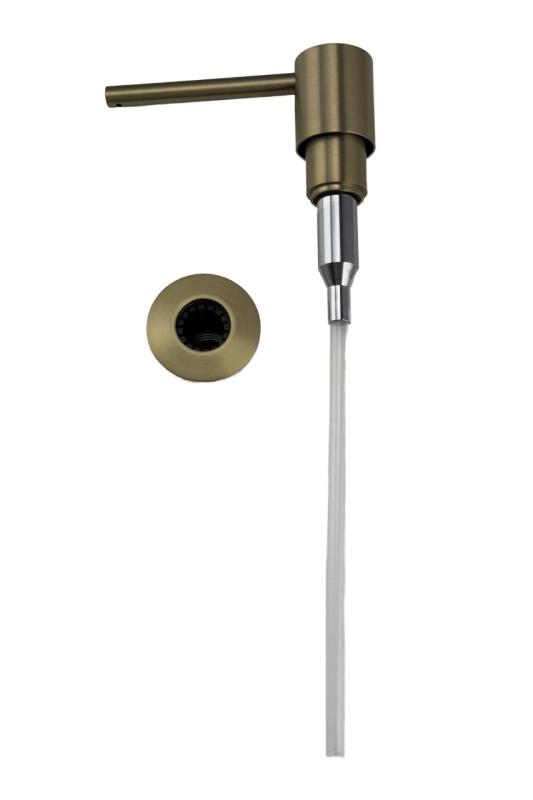 Дозаторът за сапун Pure.Sink Elite Steel Shine PVD Gun Metal PS9010-61