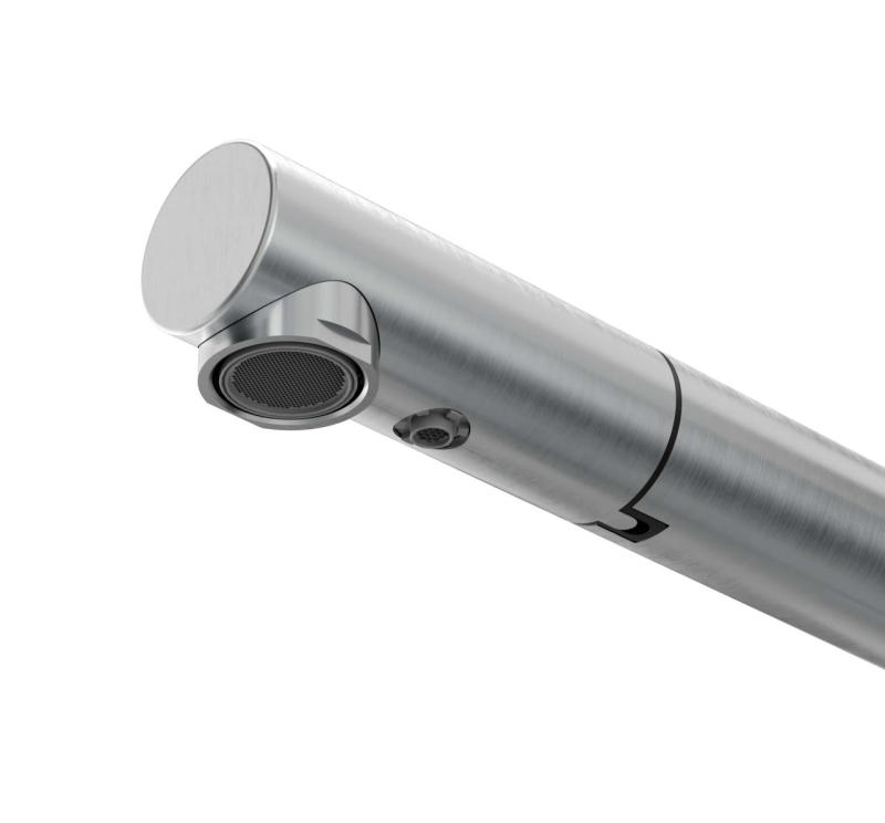 Quadri Ellesmere Кухненски смесител от неръждаема стомана с 3 пътя и допълнително свързване за филтрирана вода 1208967782