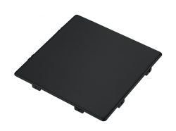 Франке Покритие за Отвод Правоъгълна Кошничка Капачка Мат Черно 112.0670.893