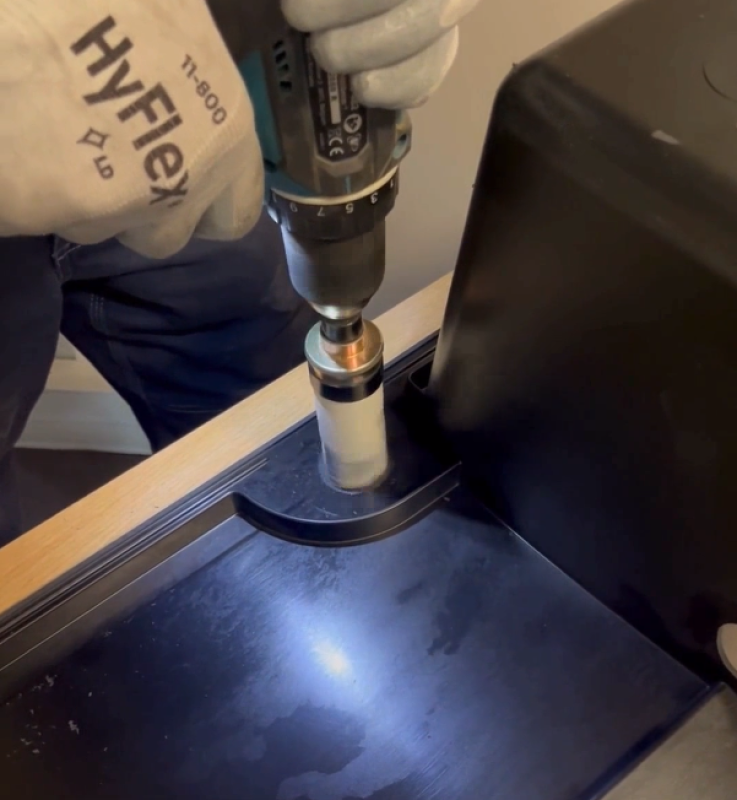 Комплект прободни триони от въглеродна стомана Hoegert, 14 части.