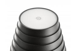 'FIZZI Лед маса лампа, 2,5W, 200lm, DC 5V, 1A,4000 K, батерия 4000 mAh,с регулируема яркост,черна