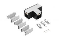 VINEA T-конектор, LED, черен