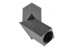 ВИРГО таванна лампа, макс. 250V, 50/60Hz, 57x57x152mm, IP20, макс. 20W, Квадратна, Черна