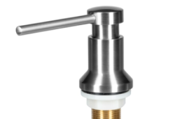 Ausmann Turt Вградена диспенсър за сапун неръждаема стомана, зарежда се отгоре 1208969719