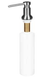 Ausmann Turt Вградена диспенсър за сапун неръждаема стомана, зарежда се отгоре 1208969719