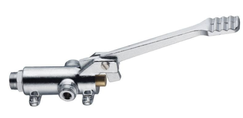 PB Педал Line Кран с крака за смесител, хром, за подов монтаж, 1208969744